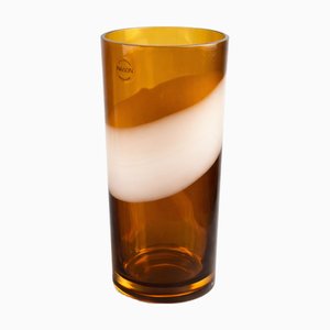 Vintage Space Age Murano Glass Mou Vase from Carlo Nason, 2000s
