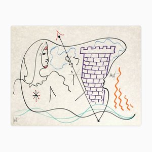 Jean-Baptiste Valadié, Nude Deadly Sins: Pride, 2002, Lithograph