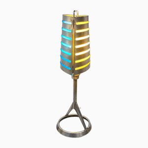 Cleto Bicolore Table Lamp by Roberto Favaretto for Lucente, 1980s