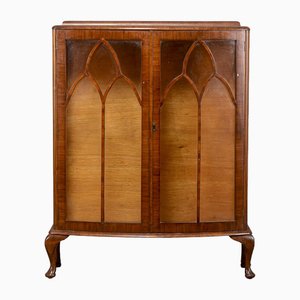 Early 20th Century Oak Tea Cabinet with Tray, 1950s for sale at Pamono