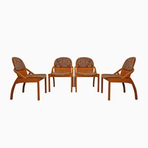 Beistellstühle von Baumann, 1980er, 4er Set