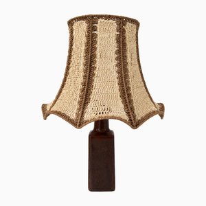 Mid-Century Modern Danish Ceramic Table Lamp by Désirée Stentøj, 1970s