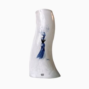 Cat Walk Vase von Kjell Engman für Kosta Boda, 1980er