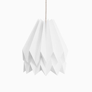 Lampe Origami Blanc Polaire par Orikomi