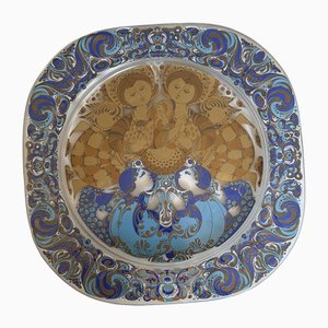 Decorative Plates by Bjorn Wiinblad at Pamono