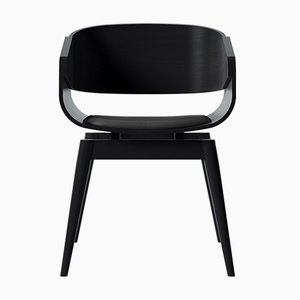 Black 4th Armchair with Soft Black Seat by Almost