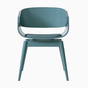 Blue 4th Armchair with Soft Blue Seat by Almost