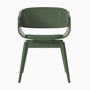 Fauteuil 4th Armchair Vert avec Assise Souple de Couleur Verte par Almost