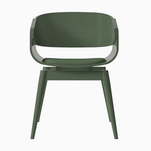 Green 4th Armchair with Soft Green Seat by Almost