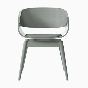 Butaca 4th en gris con asiento acolchado en gris de Almost