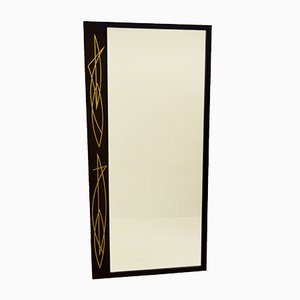 Mirror with Pewter Inlays, 1950s