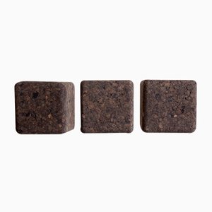 Pega Dark Cork Hooks by Mendes Macedo for Galula, Set of 3