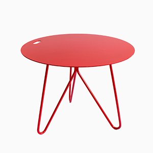 Seis Center Table in Red by Mendes Macedo for Galula