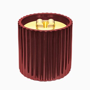 Grande Boite Rossana I en Céramique Rouge par Cristina Celestino pour Paola C.