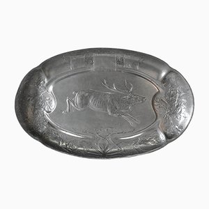 Pewter Tray from Kayser, 1910s