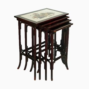 Art Nouveau Nesting Tables from Thonet, 1900s