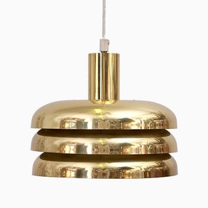 Brass Pendant Light by Hans-Agne Jakobsson for Hans-Agne Jakobsson AB Markaryd, 1960s