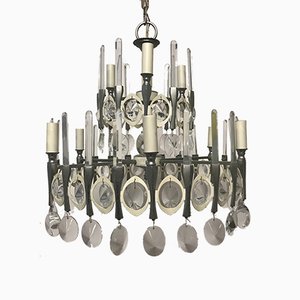 Lustre Vintage par Gaetano Sciolari, Italie