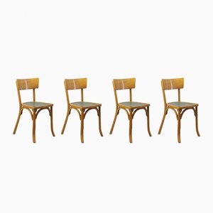 Dining Chairs, 1950s, Set of 4