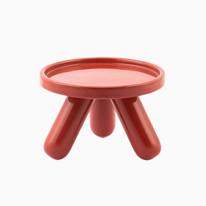 Contrahuella Gambino pequeña de cerámica en rojo de Aldo Cibic para Paola C.