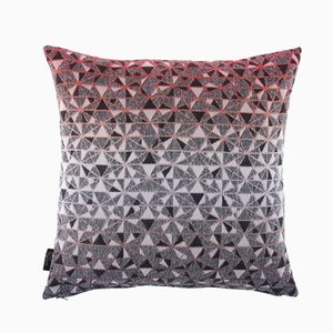 Small Cosmogony Cushion in Orange from NoMoreTwist