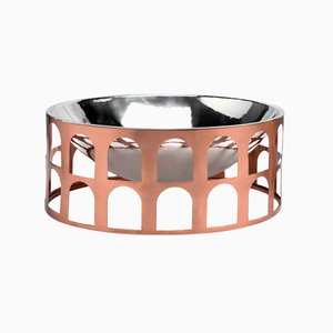 Colosseum III Copper and Silver-Plated Centerpiece by Jaime Hayon for Paola C.