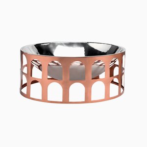 Milieu de Table Colosseum III en Cuivre et Plaqué Argent par Jaime Hayon pour Paola C.