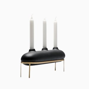 Sagunto Anthracite Candle Holder by Jaime Hayon for Paola C.