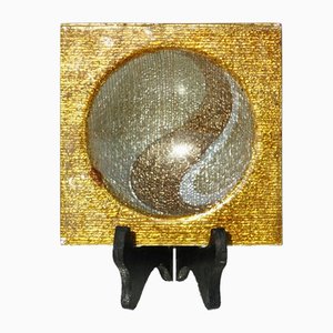 Copper Enameled Sculpture by Gio Ponti for Del Campo, 1950s