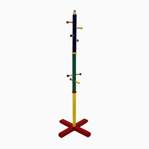 Children's Multicolored Pencil Coat Stand by Pierre Sala for Pierre Sala Furniture, 1980s