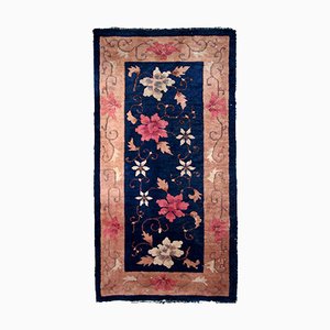 Antique Handmade Chinese Art Deco Rug, 1920s