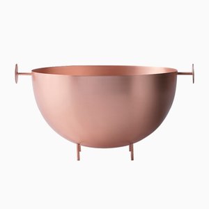 Red Moon Large Copper Bowl by Elisa Ossino for Paola C.
