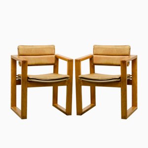 Side Chairs by Ate van Apeldoorn for Houtwerk Hattem, 1960s, Set of 2
