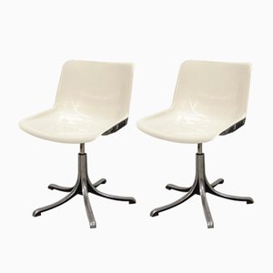 Mid-Century Modus Chairs by Osvaldo Borsani for Tecno, 1970s, Set of 2
