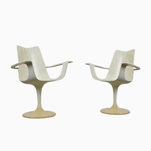 Der Lusch Chairs by Luigi Colani for Lusch, 1970s, Set of 2