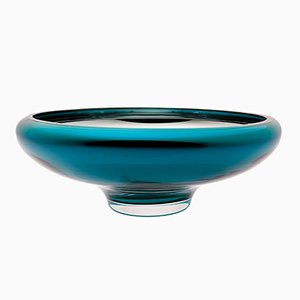 DECO Large Teal Bowl by Artis Nimanis for an&angel