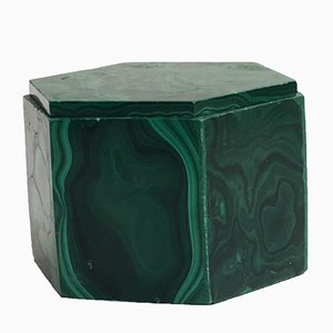 Scatola in malachite, anni '50