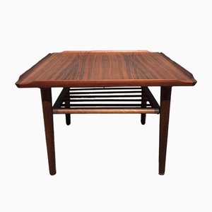 Dänischer Teak Couchtisch von Holger Georg Jensen für Kubus, 1960er