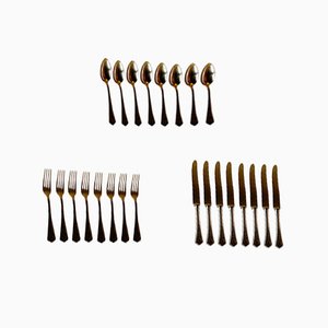 Antique German Cutlery Set from Peka, Set of 24
