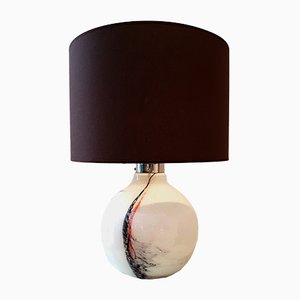 Glass Table Lamp by Michael Bang for Holmegaard, 1970s
