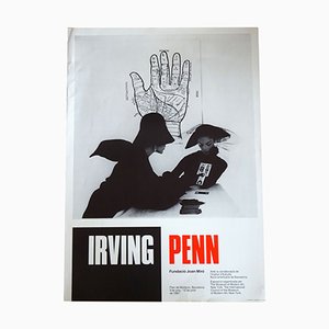 Póster de la exposición de Irving Penn, 1987