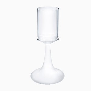 Low Fiamma Candleholder in Glass by Aldo Cibic for Paola C.