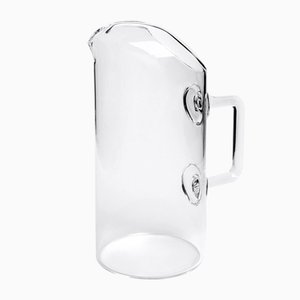 Carafe Foxy en Verre Soufflé par Aldo Cibic pour Paola C.