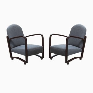 Juego de sillones italianos vintage, años 40