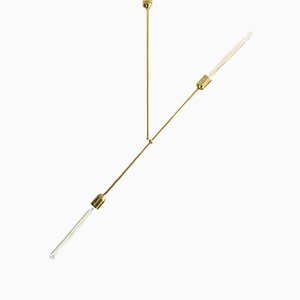 Solid Brass Modern Pendant Lamp from Balance Lamp