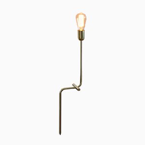 Solid Brass Modern Desk Light from Balance Lamp