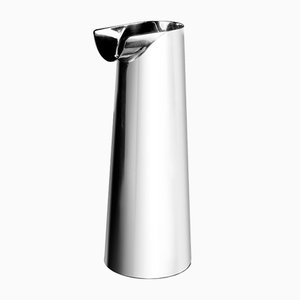 Carafe Tube en Métal Plaqué Argent par Zaven pour Paola C