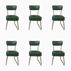 Sillas de escritorio Mid-Century de escay. Juego de 6