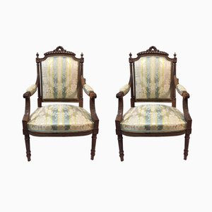 Fauteuils Antique, France, Set de 2