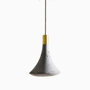 Blump Lampe aus Beton von Adam Molnar für MOHA design